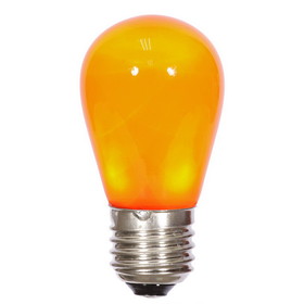Vickerman X14SC08-5 S14 LED Orange Ceramic Bulb E26 Base 5pk