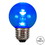 Vickerman X17G5002 G50 Blue Tube LED E26 Bulb 10/Bag