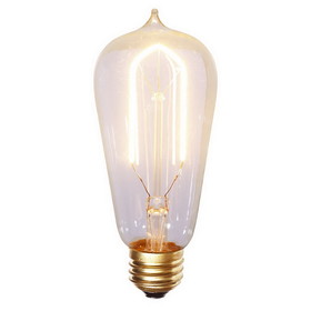 Vickerman X17ST581 ST58 Warm White LED Filament E26 Bulb