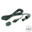 Vickerman X6G6613 10' Green Wire Coaxial Ext Cord 4/Bag