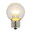 Vickerman XLED2651 G50 LED Wm White E26 Glass Bulb 5/Box.9W