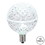 Vickerman XLEDG55-10 G50 Faceted LED Cool White E12 .38W 10Bx
