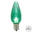 Vickerman XLEDTC94T-25 C9 Green Twinkle TranspLED Bulb 25//Box