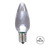 Vickerman XLEDTC95-25 C9 Cool Wht Transparent LED Bulb 25/Box