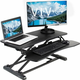 VIVO Height Adjustable Standing Desk Monitor Riser 32