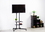 VIVO STAND-TV01B TV Cart for 37" to 70" LCD LED Plasma Flat Panels - Mobile Stand with Wheels