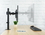 VIVO STAND-V001M Single Monitor Arm Fully Adjustable Desk Mount Stand For 1 Screen up to 32"