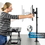 VIVO STAND-V001T Single Monitor Desk Mount Extra Tall Fully Adjustable Stand for up to 32" Screen