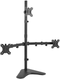 VIVO STAND-V003E Triple Monitor Desk Stand Mount Standing Adjustable for 3 Screens up to 30