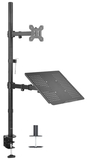 VIVO STAND-V012C Laptop & Monitor Mount Extra Tall Adjustable Stand fits 1 Screen up to 27