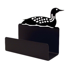 Village Wrought Iron BCH-116 Loon - Busines Card Holder