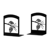 Village Wrought Iron BE-89 Pinecone - Book Ends