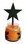 Village Wrought Iron C-LJS-45 Star - Large Jar Sconce, Price/EACH