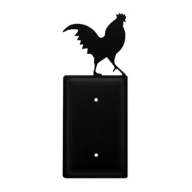 Village Wrought Iron EC-1 Rooster - Single Elec. Cover