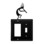 Village Wrought Iron EGS-56 Kokopelli - Single GFI and Switch Cover, Price/Each