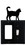 Village Wrought Iron EGS-6 Cat - Single GFI and Switch Cover, Price/Each