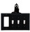 Village Wrought Iron EGSSS-10 Lighthouse - Single GFI and Triple Switch Cover, Price/Each