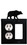 Village Wrought Iron EOG-14 Bear - Single Outlet and GFI Cover, Price/Each