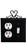 Village Wrought Iron EOS-51 Heart - Single Outlet and Switch Cover, Price/Each