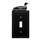 Village Wrought Iron ES-116 Loon - Single Switch Cover