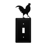 Village Wrought Iron ES-1 Rooster - Single Switch Cover