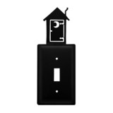 Village Wrought Iron ES-256 Outhouse - Single Switch Cover