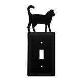 Village Wrought Iron ES-6 Cat - Single Switch Cover
