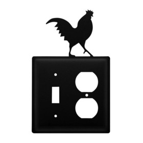 Village Wrought Iron ESO-1 Rooster - Switch & Outlet Cover