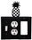 Village Wrought Iron ESOG-44 Pineapple - Single Switch, Outlet and GFI Cover, Price/Each