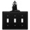 Village Wrought Iron ESSS-10 Lighthouse - Triple Switch Cover, Price/Each