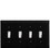 Village Wrought Iron ESSSS-87 Plain - Quadruple Switch Cover, Price/Each