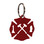 Village Wrought Iron KC-111R Maltese Cross - Key Chain-RED, Price/Each