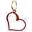 Village Wrought Iron KC-51R Heart - Key Chain - RED, Price/Each