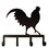 Village Wrought Iron KH-1 Rooster - Key Holder, Price/Each