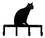 Village Wrought Iron KH-246 Cat Sitting - Key Holder, Price/Each