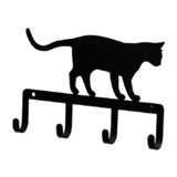 Village Wrought Iron KH-247 Cat at Play - Key Holder