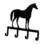 Village Wrought Iron KH-68 Horse - Key Holder, Price/Each