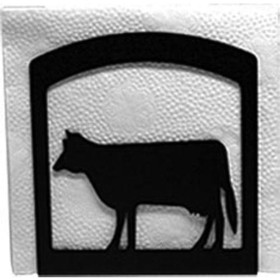 Village Wrought Iron NH-5 Cow - Napkin Holder