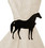 Village Wrought Iron NR-68 Standing Horse - Napkin Ring, Price/Each