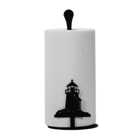 Village Wrought Iron PT-C-10 Lighthouse - Paper Towel Stand