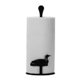Village Wrought Iron PT-C-116 Loon - Paper Towel Stand