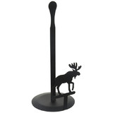 Village Wrought Iron PT-C-19 Moose - Paper Towel Stand