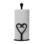 Village Wrought Iron PT-C-51 Heart - Paper Towel Stand, Price/Each