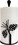 Village Wrought Iron PT-C-89 Pinecone - Paper Towel Stand, Price/Each
