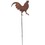 Village Wrought Iron RGS-1 Rooster - Rusted Garden Stake, Price/Each