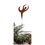 Village Wrought Iron RGS-273 Dancer - Rusted Garden Stake, Price/Each