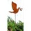 Village Wrought Iron RGS-30 Dove - Rusted Garden Stake, Price/Each