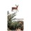 Village Wrought Iron RGS-3 Deer - Rusted Garden Stake, Price/Each