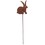 Village Wrought Iron RGS-67 Bunny - Rusted Garden Stake, Price/Each