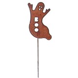 Village Wrought Iron RGS-75 Ghost - Rusted Garden Stake